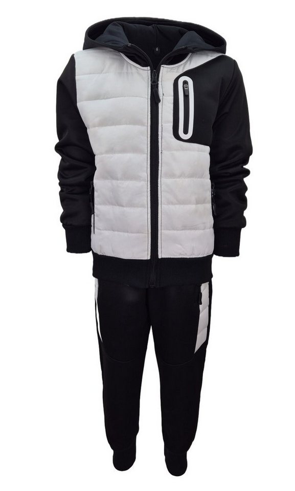 Fashion Boy Jogginganzug Sweatanzug Jogginganzug Freizeitanzug warm gefüttert JF6e von Fashion Boy