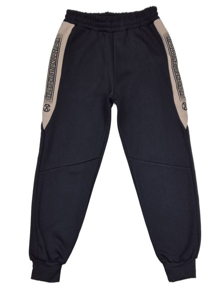 Fashion Boy Jogginghose Jogginghose Freizeithose warm gefüttert, J24e von Fashion Boy