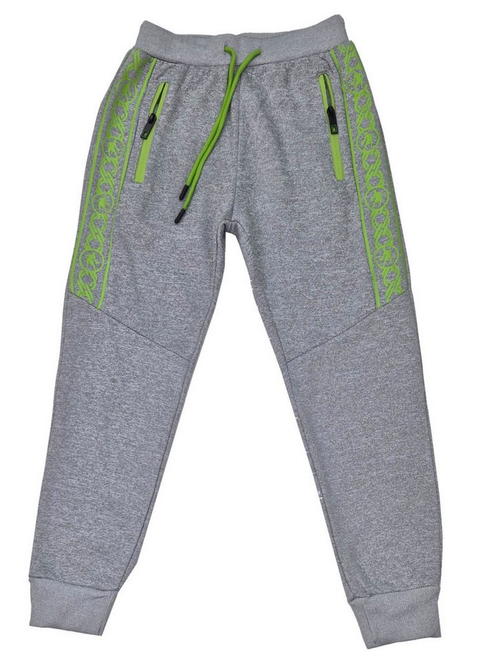 Fashion Boy Jogginghose Jogginghose Freizeithose warm gefüttert, J285 von Fashion Boy