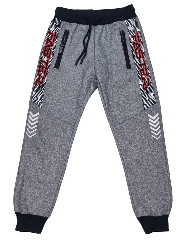 Fashion Boy Jogginghose Jogginghose Freizeithose warm gefüttert, J870 von Fashion Boy