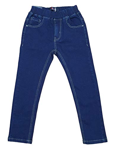 Fashion Boy Junge/Mädchen Stretch Jeans Hose, Gr. 110/116, J006.6 von Fashion Boy