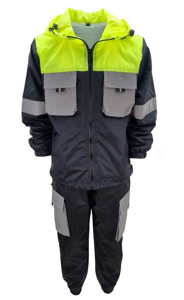 Fashion Boy Regen- und Matschjacke Kinder Matschanzug Regenanzug Windjacke Regenkombination JF677 mit Kapuze von Fashion Boy