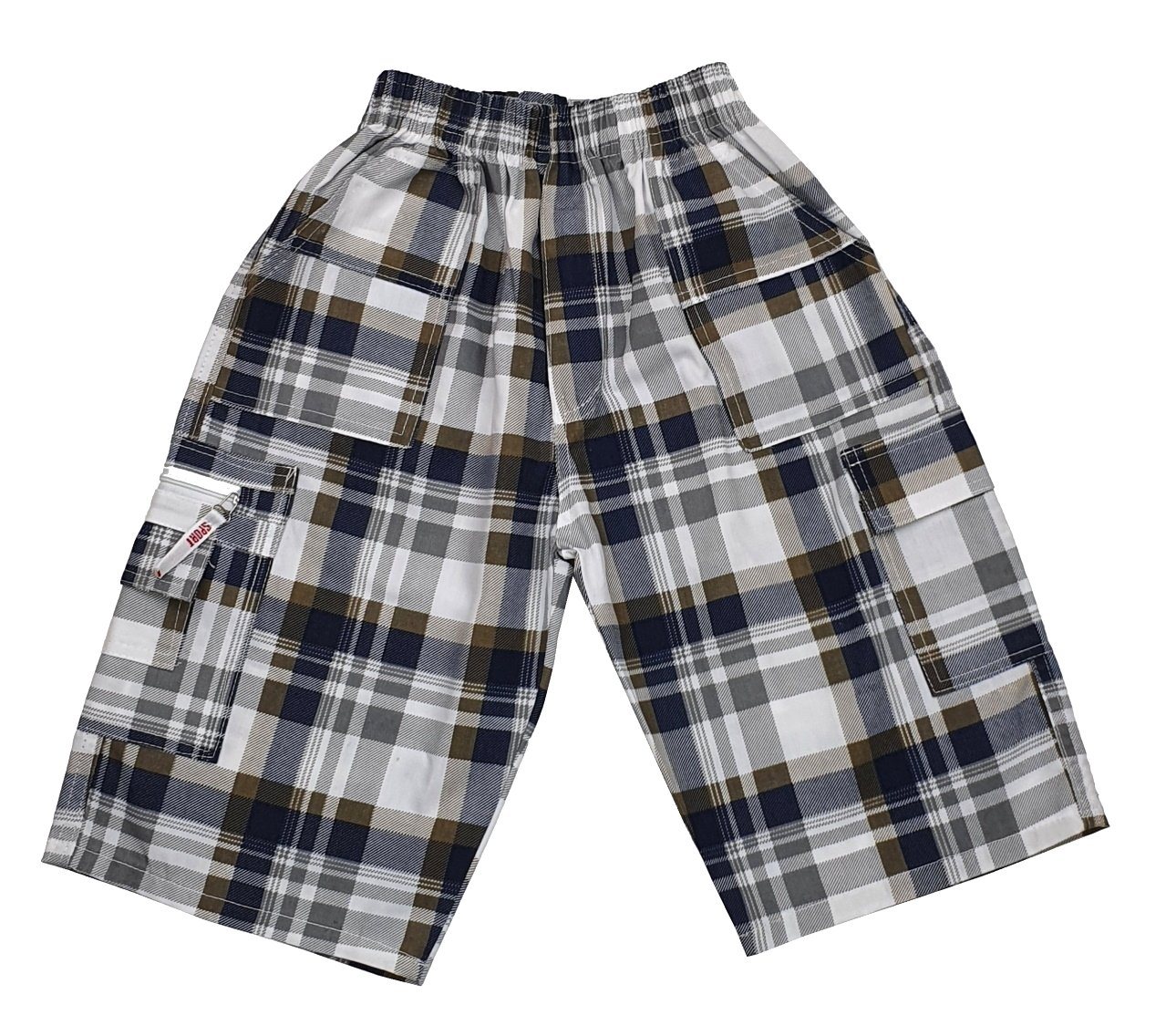 Fashion Boy Shorts Jungen Bermuda Sommerhose Shorts karriert, J1330 von Fashion Boy