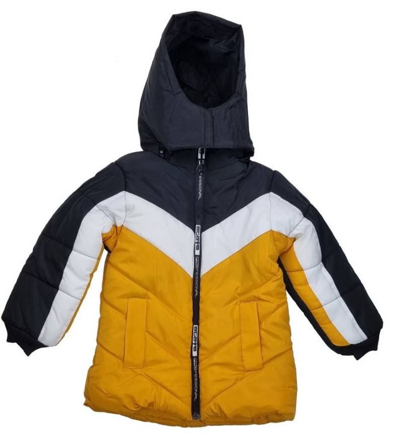 Fashion Boy Steppjacke Jacke Winterjacke gefüttert mit Teddyfell, JH40e von Fashion Boy