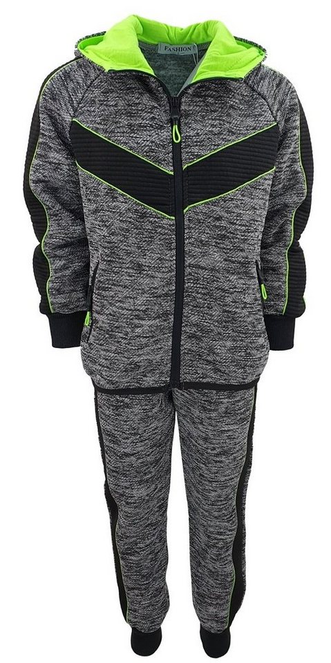 Fashion Boy Sweatanzug Jungen Jogginganzug Freizeitanzug Sweatanzug, JF272 von Fashion Boy