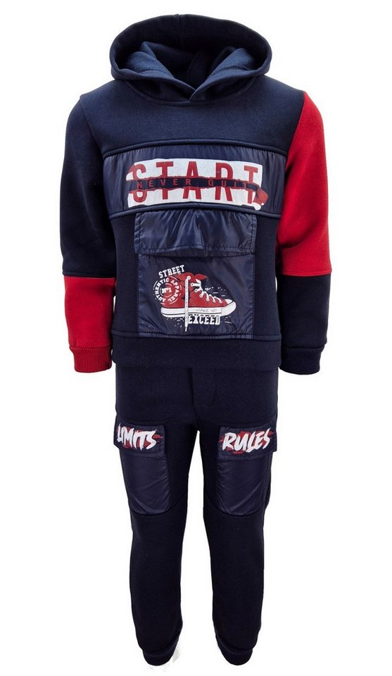Fashion Boy Sweatanzug Sweatanzug Freizeitanzug Jogginganzug Jungen/Mädchen KS4210e Fashion Boy Sweatanzug Sweatanzug Freizeitanzug Jogginganzug Jungen/Mädchen KS4210e von Fashion Boy