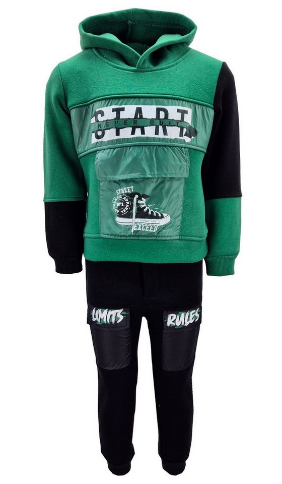 Fashion Boy Sweatanzug Sweatanzug Freizeitanzug Jogginganzug Jungen/Mädchen KS4210e Fashion Boy Sweatanzug Sweatanzug Freizeitanzug Jogginganzug Jungen/Mädchen KS4210e von Fashion Boy
