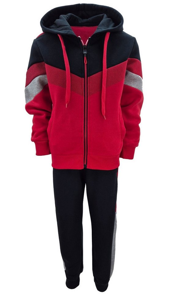 Fashion Boy Sweatanzug warmer Jogginganzug Freizeitanzug Kinder Hausanzug JF901e von Fashion Boy