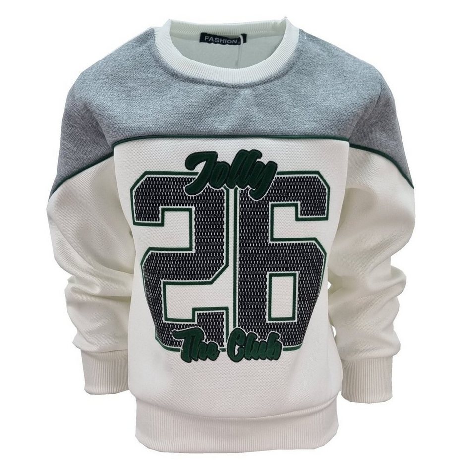 Fashion Boy Sweater Sweatshirt Hoodie bedruckt, JS21 von Fashion Boy