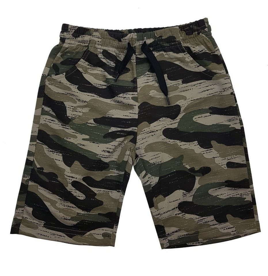 Fashion Boy Sweatshorts Jungen Army Bermuda Tarn Shorts, Jn6120 von Fashion Boy