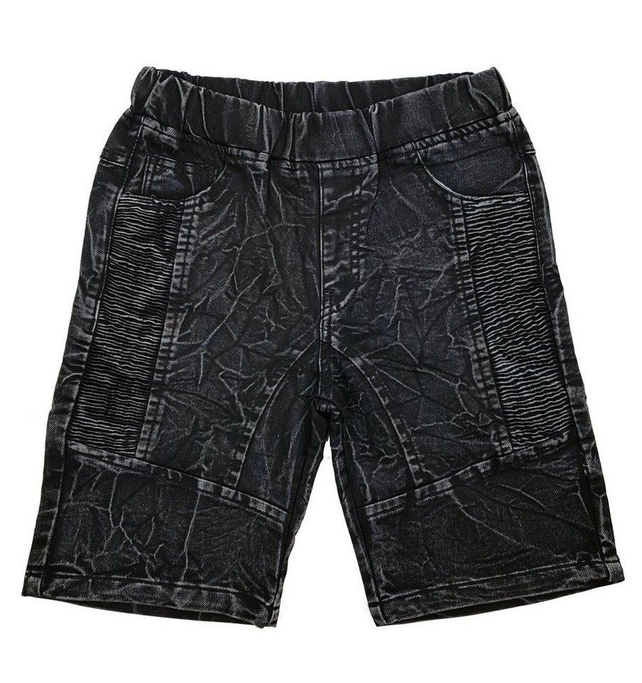 Fashion Boy Sweatshorts Stretch Bermuda Jeans Hose, Sommerhose, Jn205 von Fashion Boy