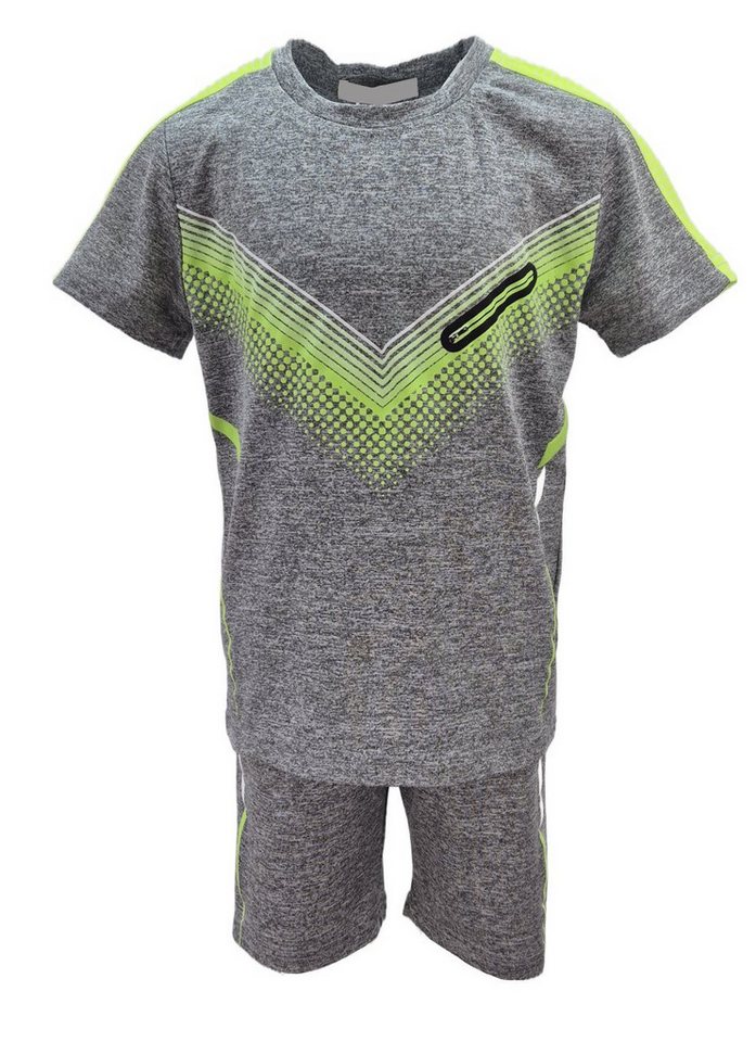 Fashion Boy T-Shirt & Shorts Sommerset T-Shirt + Shorts JS670e (Set, T-Shirt+Shorts) von Fashion Boy