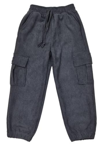Fashion Boy Thermohose Winterhose Jungen Cordhose Hose warm gefüttert in Grau, Gr. 110/116. JT8092.6 von Fashion Boy