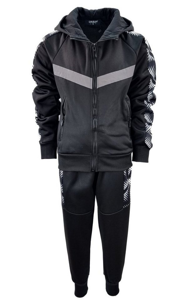 Fashion Boy Trainingsanzug Thermo Trainingsanzug Freizeitanzug Jogginganzug Jungen/Mädchen JF306 (Set) von Fashion Boy