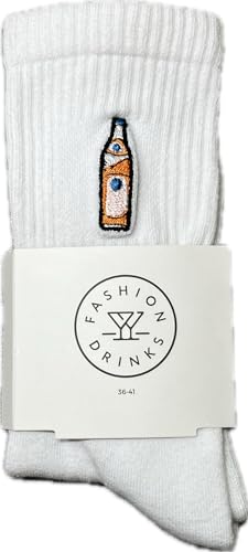 Fashion Drinks Crew Socks Damen & Herren aus Bio Baumwolle im Mate Design (42-46) von Fashion Drinks