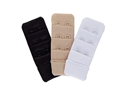 Fashion First Aid: Brah! Extender BH Verlängerung Rückenteil-Extender Verlängerung des BH-Verschlusses 3-Stück 2-Haken Schmal Fashion First Aid: Brah! Extender BH Verlängerung Rückenteil-Extender Verlängerung des BH-Verschlusses 3-Stück 2-Haken Schmal von Fashion First Aid