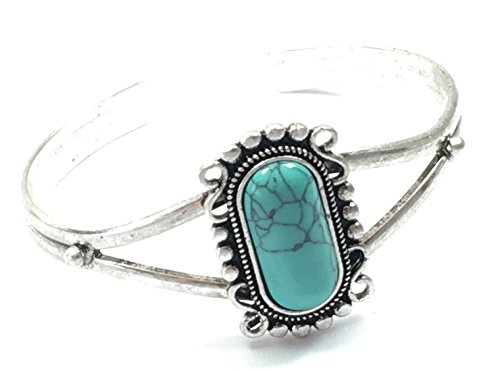 Fashion Jewery Twilight Breaking Bella Armschmuck Armreif Armreifen Gothik Armband Accessoires türkis Edelstein versilbert Antik Schmuck von Fashion Jewery