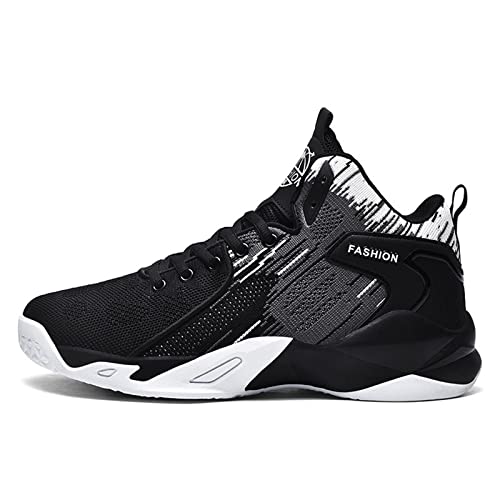 Fashion Modern WORLDLYDA Herren Mode High Top Basketball Schuhe Atmungsaktiv Casual Walk Athletic Basketball Sneakers für Damen und Herren (SNK01,39) von Fashion Modern WORLDLYDA