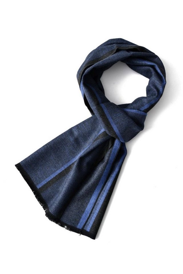 Fashion Scarf World Modeschal Unisex-Schal mit modernem Streifenmuster, Hochwertig gewebt mit feinen Kanten für langlebige Qualität von Fashion Scarf World