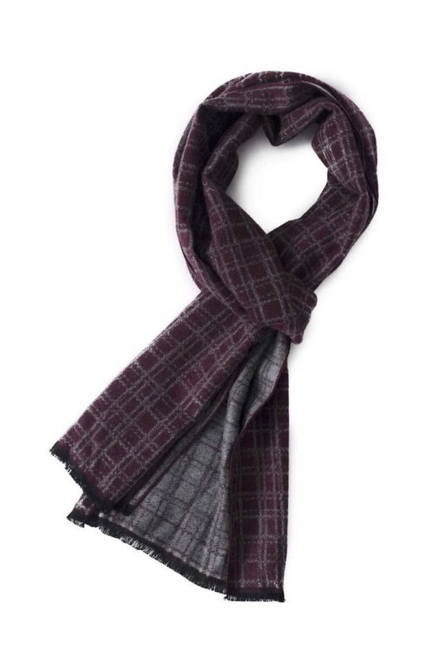 Fashion Scarf World Schal Eleganter Karoschal aus weicher Viskose - modern und funktional, Weich und angenehm – aus 100 % Viskose für höchsten Tragekomfort von Fashion Scarf World