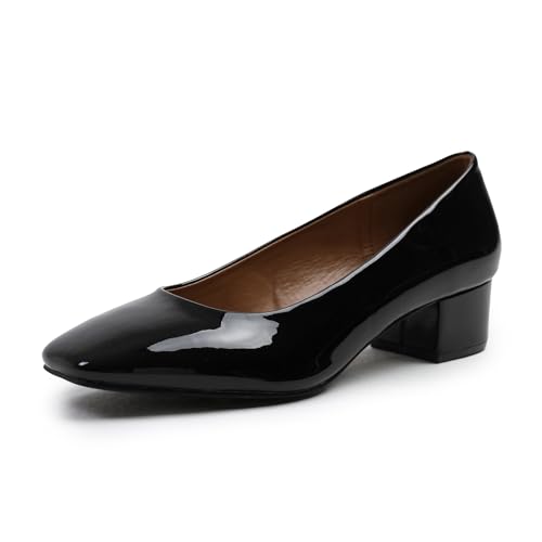 Fashion Thirsty - Damen Pumps (40 EU Weit) (Schwarz) von Fashion Thirsty