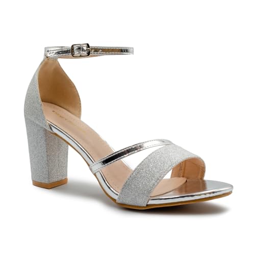 New Womens Ladies Low Block Heel Diamante Sandals Wedding Party Prom Black Size New Womens Ladies Low Block Heel Diamante Sandals Wedding Party Prom Black Size von Fashion Thirsty