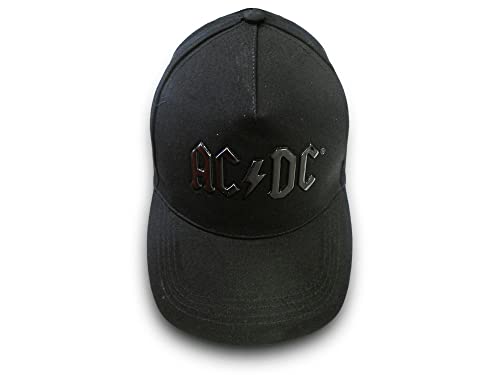 Fashion UK AC/DC Hut Logo Offizielles Schwarz Unisex Erwachsene Jungen von Fashion UK