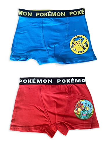 Fashion UK Boxershorts Pokemon Slip Kinder elastisch 2er Pack (5 Jahre - 110 cm), mehrfarbig Fashion UK Boxershorts Pokemon Slip Kinder elastisch 2er Pack (5 Jahre - 110 cm), mehrfarbig von Fashion UK