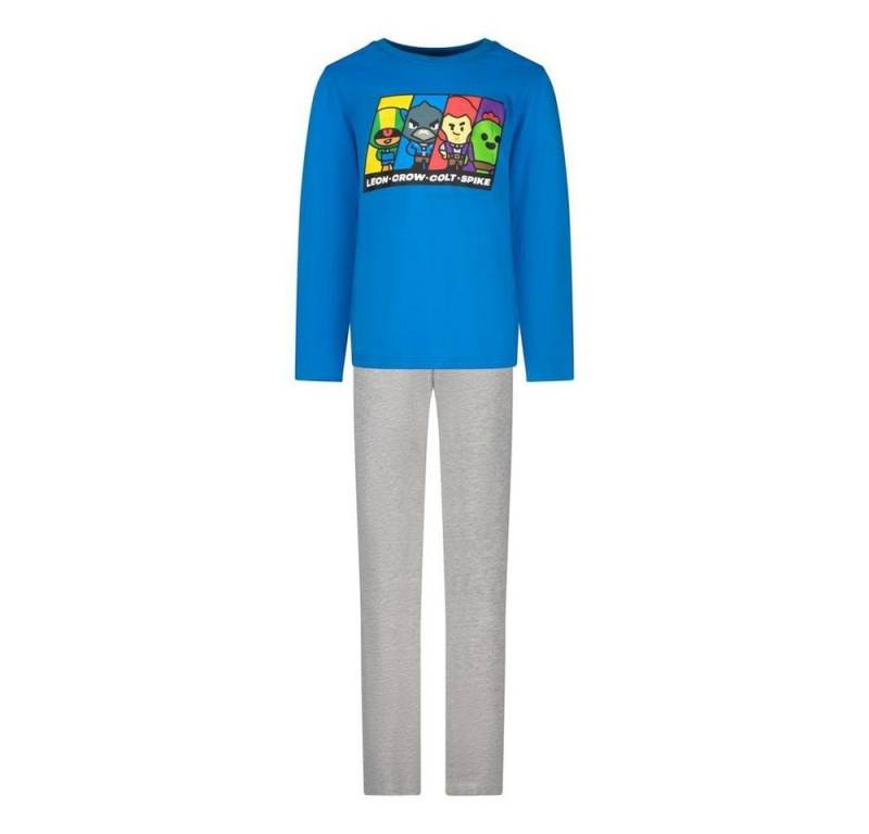 Fashion UK Pyjama Brawl Stars Pyjama Schlafanzug Jungen Lang von Fashion UK