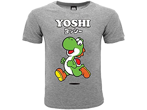 NINTENDO: SUPER MARIO YOSHI T-shirt 5/6 grigia NINTENDO: SUPER MARIO YOSHI T-shirt 5/6 grigia von Fashion UK