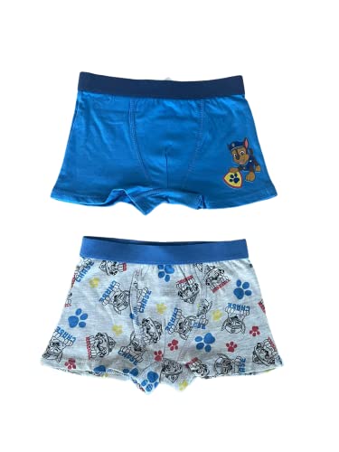 Unterhose Boxer Paw Patrol Briefs Elastisch Kind 2er Pack (110 bis 116 cm) von Fashion UK