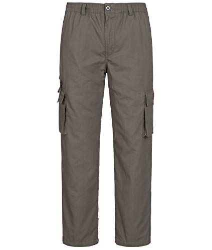 Fashion Herren Thermohose mit Dehnbund - mehrere Farben ID553, Größe:3XL;Farbe:Grau von Fashion