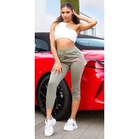 Uni Sport Jogging Hose im High Waist-Style von Fashion