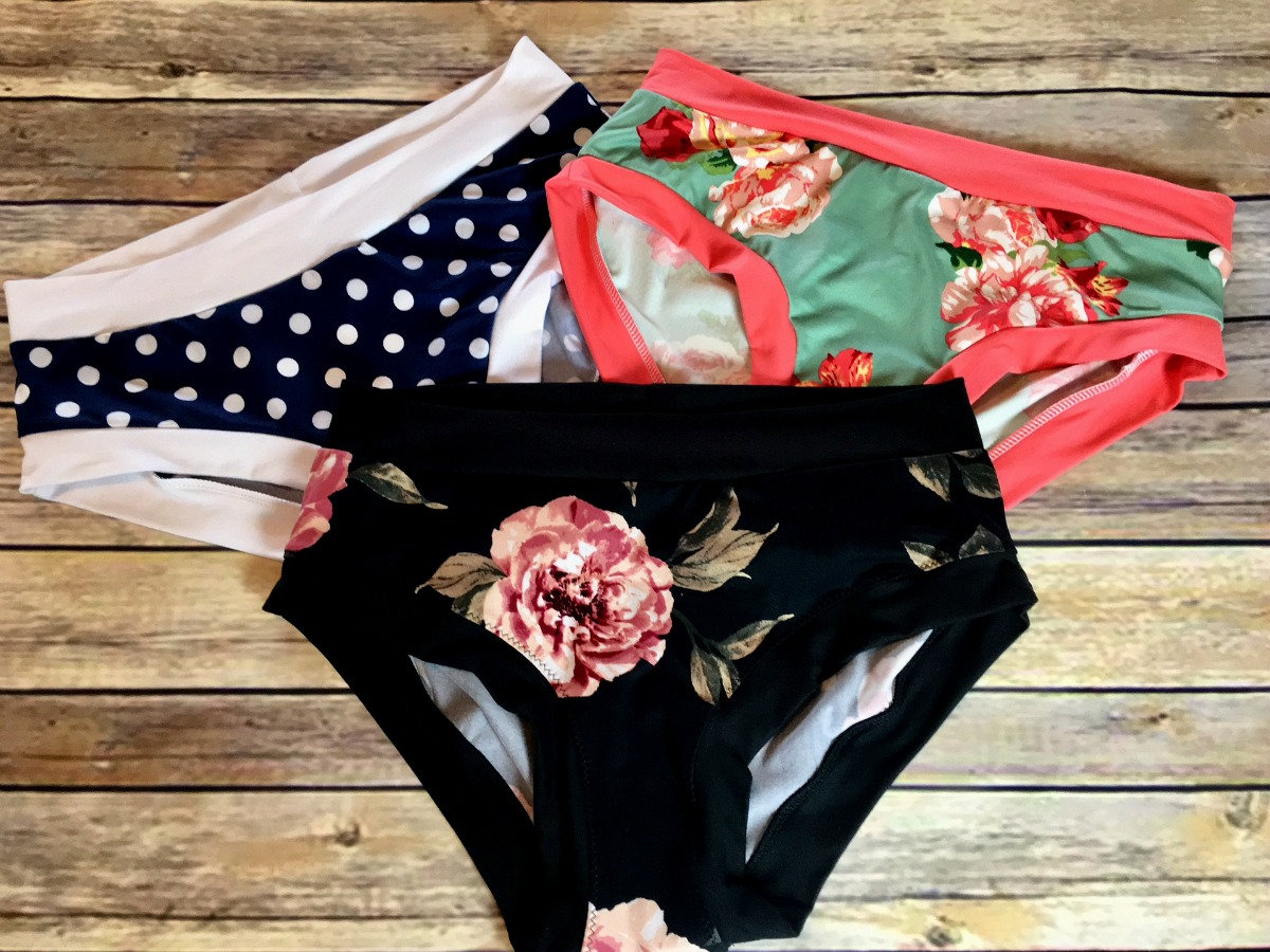 Mystery Pack Comfy Briefs - Damen Midrise Unterwäsche Im 3Er-Pack von FashionCatDesigns