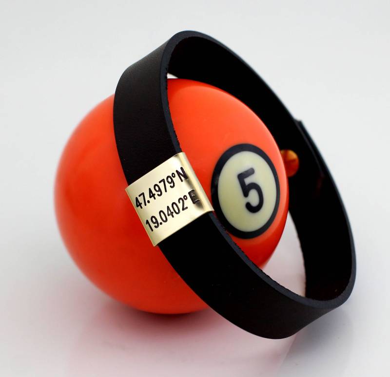 Herren Monogrammierte Lederarmband. Trauzeugen Armband. Papa Geschenk. Koordinaten Armband Für Männer. Kompass Väter Tag von FashionGurus