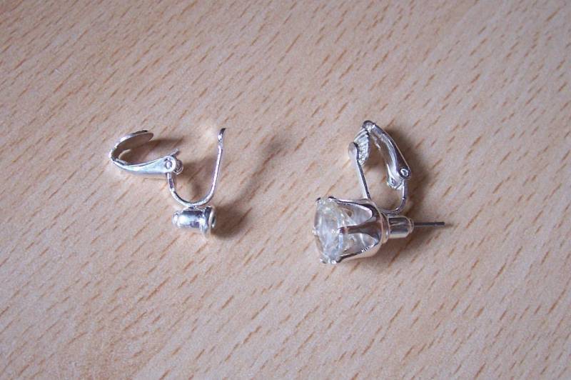 Durchbohrte Ohrclips Zu Ohrclips, Silber Oder Gold - 2 10 Paare von FashionJools