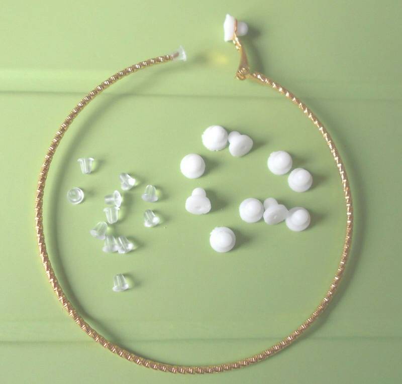 Hoop Ohrring-Clip-On-Kit - Wechseln Sie Durchbohrte Creolen Zu Clip-Ons Diy von FashionJools