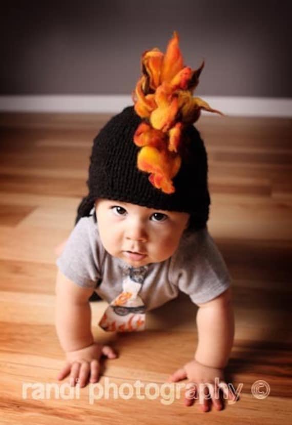 Babymütze, Mohawk Hut, Baby-Mütze, Baby-Mütze-Foto-Prop, Baby-Foto-stütze Babymütze, Mohawk Hut, Baby-Mütze, Baby-Mütze-Foto-Prop, Baby-Foto-stütze von FashionTouch