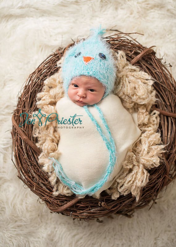 stricken Neugeborenen Hut, Baby-Hut, Prop Foto Fotografie Requisiten, Blue Neugeborene Bird Baby Wenig Eichelhäher-Hut stricken Neugeborenen Hut, Baby-Hut, Prop Foto Fotografie Requisiten, Blue Neugeborene Bird Baby Wenig Eichelhäher-Hut von FashionTouch