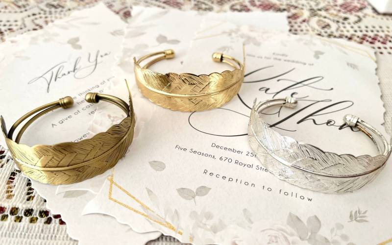 5 Stk Filigran Armreif - Verstellbarer von Fashionandantique