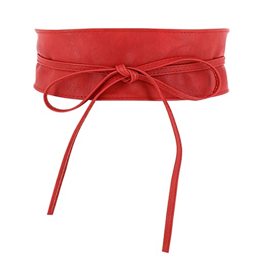 FASHIONGEN - Damen gürtel, Taillengürtel, Bindgürtel, Obi gürtel MICA - Rot, S-M FASHIONGEN - Damen gürtel, Taillengürtel, Bindgürtel, Obi gürtel MICA - Rot, S-M von FASHIONGEN