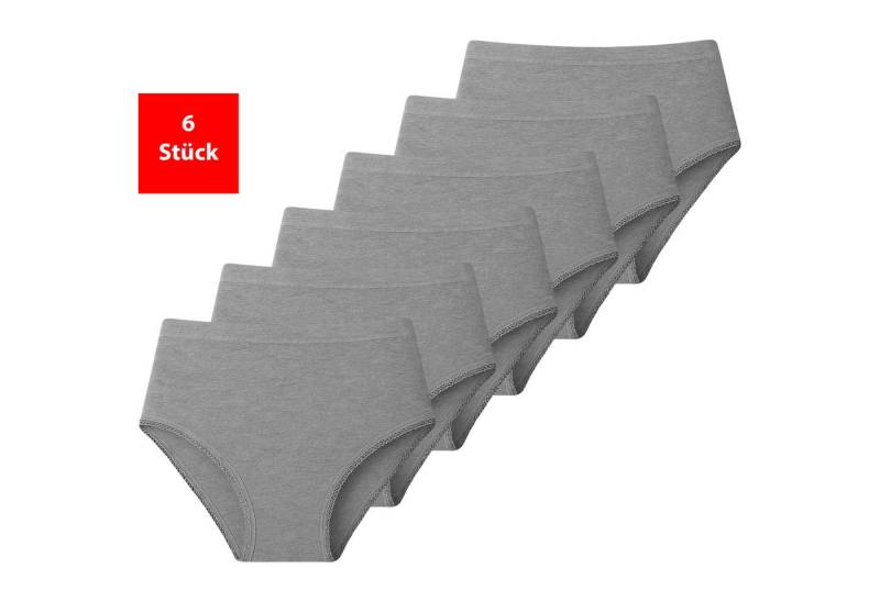 Fashionschmiede Taillenslip Damen Slip im 3 - 6er Pack Baumwolle Unterhose Schlüpfer Maxislip (Packung, 6-St., 6er-Pack) 95 % Baumwolle · Elastisch · Bequem · Atmungsaktiv von Fashionschmiede