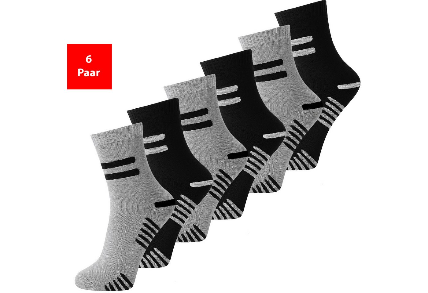 Fashionschmiede Thermosocken 6er & 12er Pack Herren und Damen warme Winter Socken Innenfrottee (Packung, 6-Paar, 6 Paar) extra flauschige dicht gestrickte Struktur sorgt für Wärme und Komfort von Fashionschmiede