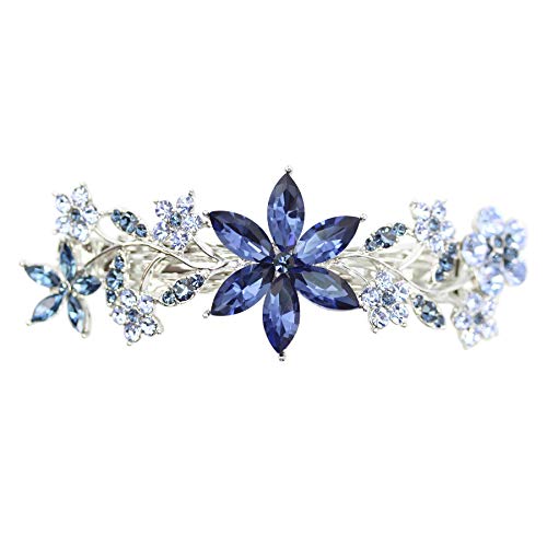 Faship Haarspange mit Kristallen, Blumenmuster Faship Haarspange mit Kristallen, Blumenmuster von Faship