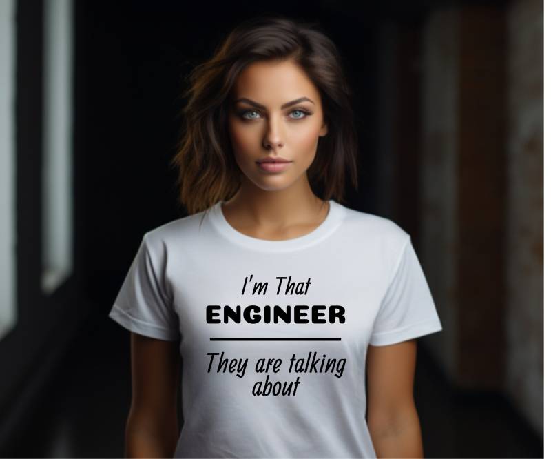Engineer Shirt, Engineering Degree, Graduation Gift, Women in Engineering, Tech, Female Engineer, Gift For Him Engineer Shirt, Engineering Degree, Graduation Gift, Women in Engineering, Tech, Female Engineer, Gift For Him von Fashnip