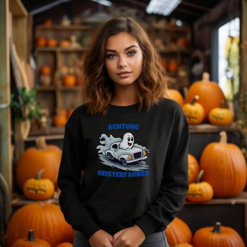 Geisterfahrer Sweatshirt, Halloween Lustiges Halloween-Party, Geschenk Für Ihn, Geist Süßes Sweatshirt Geisterfahrer Sweatshirt, Halloween Lustiges Halloween-Party, Geschenk Für Ihn, Geist Süßes Sweatshirt von Fashnip