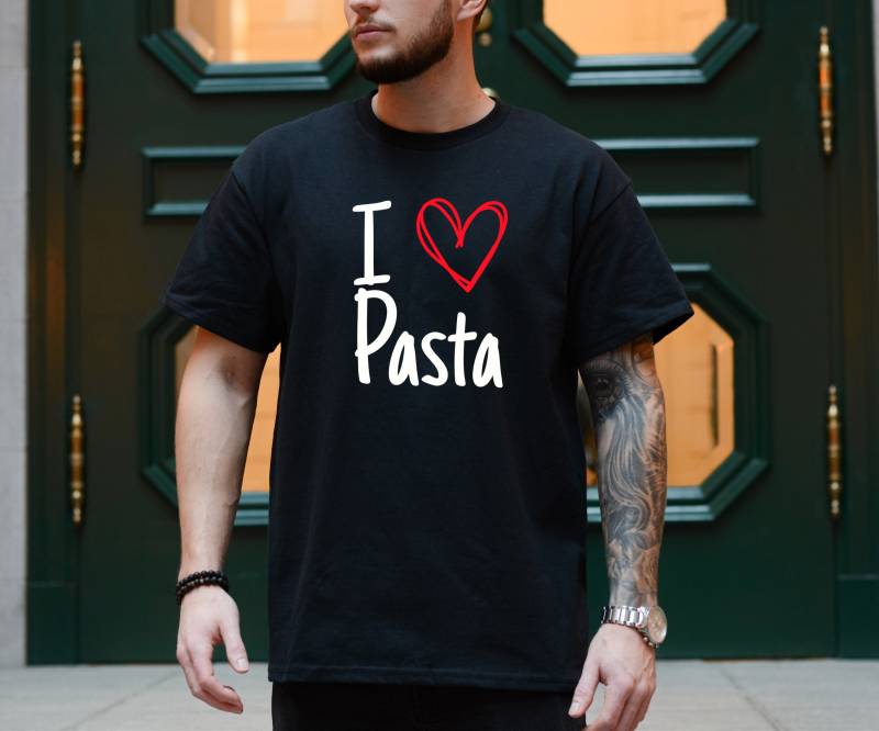 I Love Pasta Shirt, Heart Lover, Italian Cuisin, Kitchen Art Clothing, Mediterranean Cuisine, Woman Design I Love Pasta Shirt, Heart Lover, Italian Cuisin, Kitchen Art Clothing, Mediterranean Cuisine, Woman Design von Fashnip