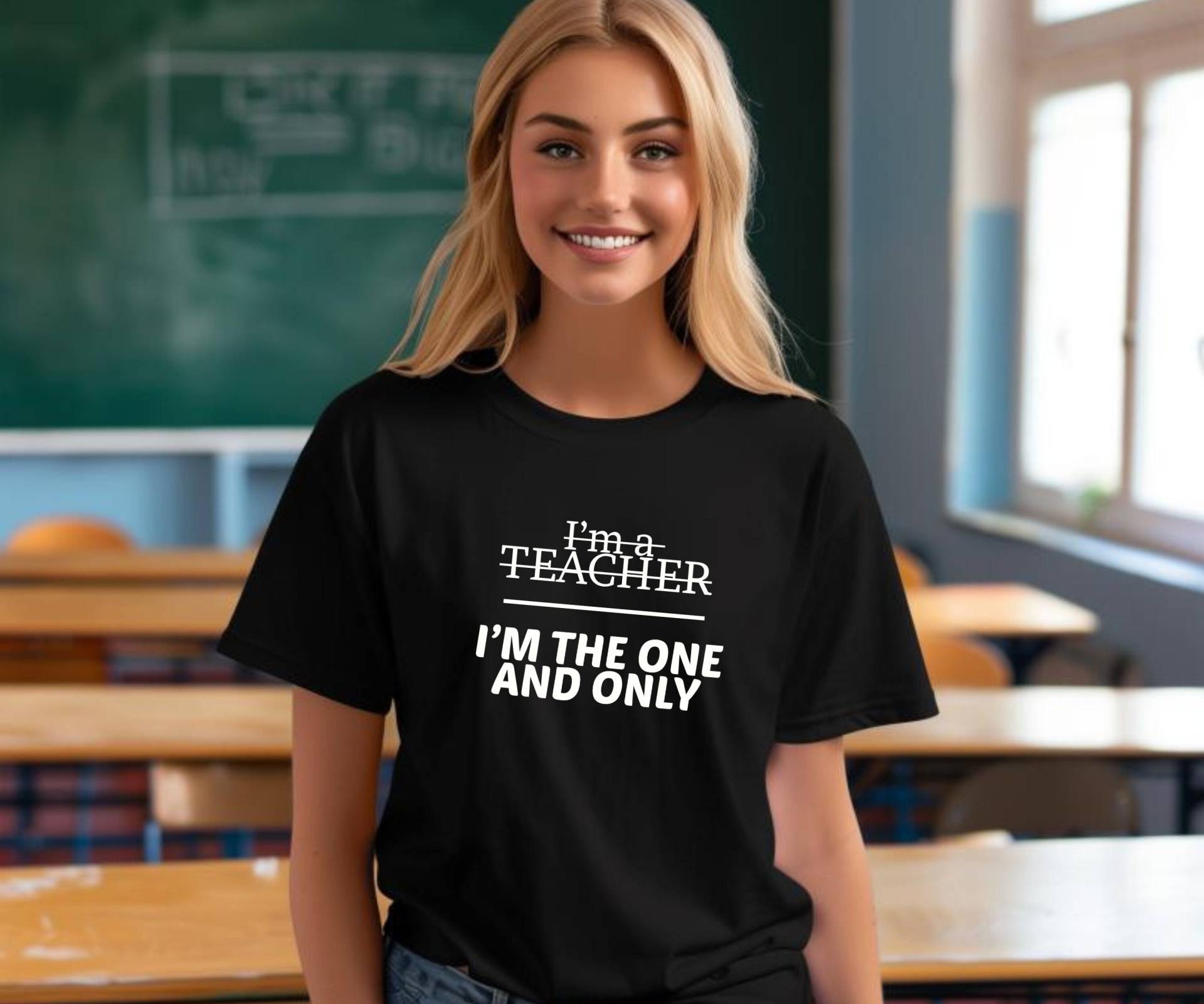 One & Only Teacher Shirt - Statement School Clothing, Favorite Top, Legendshirt, School Clothing, Appreciation Shirt One & Only Teacher Shirt - Statement School Clothing, Favorite Top, Legendshirt, School Clothing, Appreciation Shirt von Fashnip