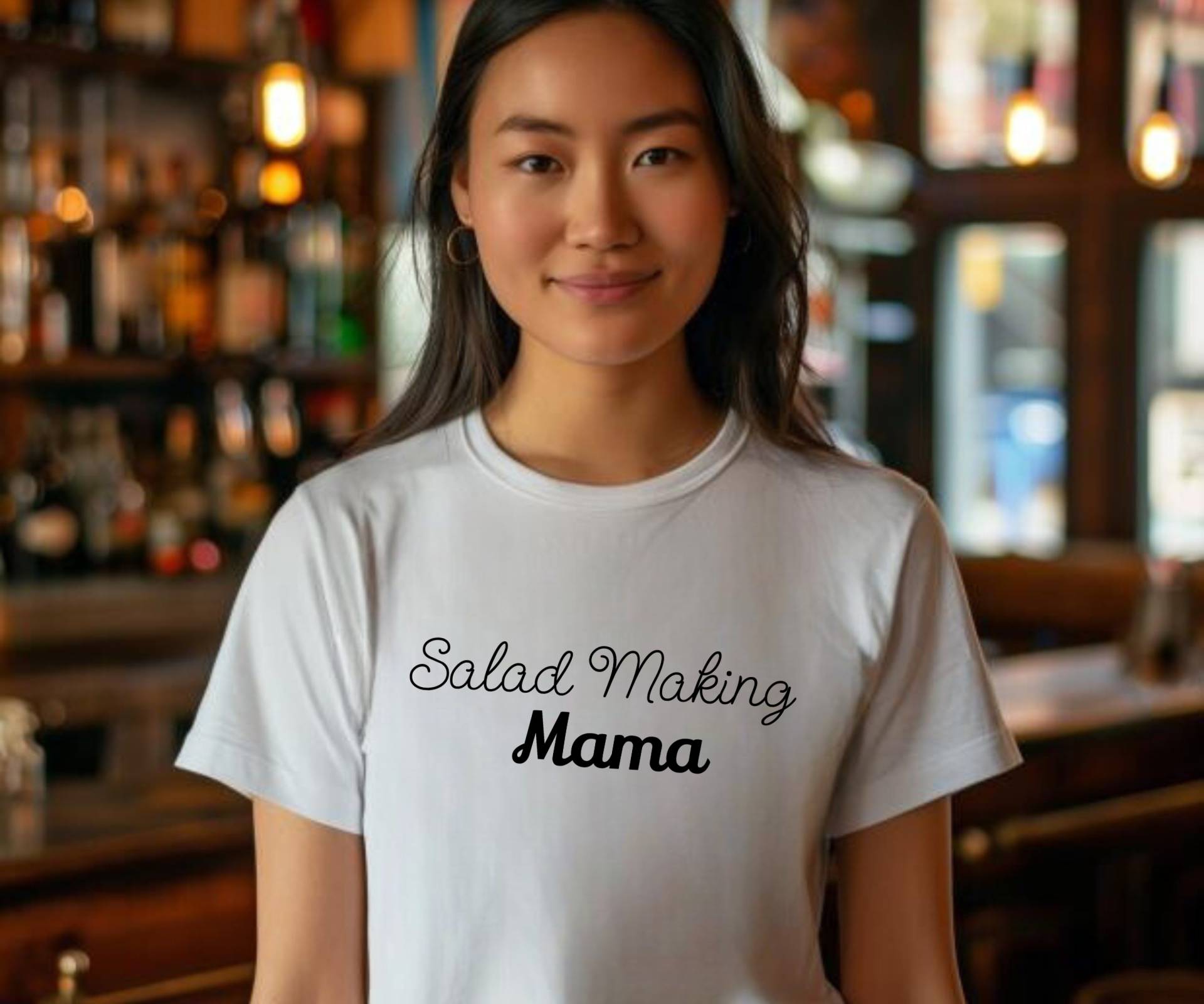 Salad Making Mama Shirt, Veggie Lifestyle, Mama's Kitchen, Cooking Inspiration, Salad Lover Clothing, Food Gift, Healthy Lifestyle Salad Making Mama Shirt, Veggie Lifestyle, Mama's Kitchen, Cooking Inspiration, Salad Lover Clothing, Food Gift, Healthy Lifestyle von Fashnip