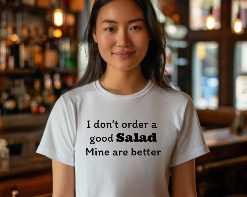 Salad Shirt, Veggie, Foodie Clothing, Your Statement Birthday Gift, Geschenkidee , Mine Are Better, Gift Salad Shirt, Veggie, Foodie Clothing, Your Statement Birthday Gift, Geschenkidee , Mine Are Better, Gift von Fashnip